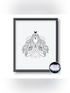 8.5x11 Wall Art Print | Handmade Home Decor | Ready to Frame Art Print